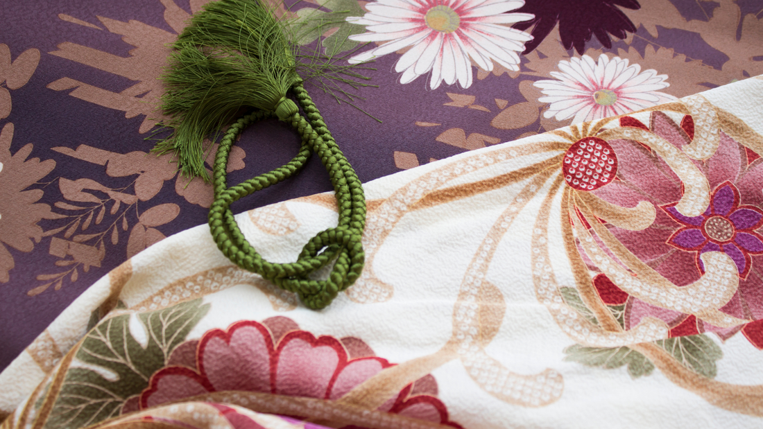 美しい着物の生地