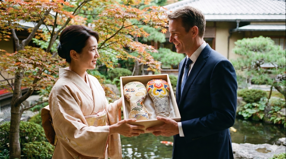 海外ゲストへの手土産に最適。「着物×ゴルフ」が生み出すサプライズと感動を贈ろう